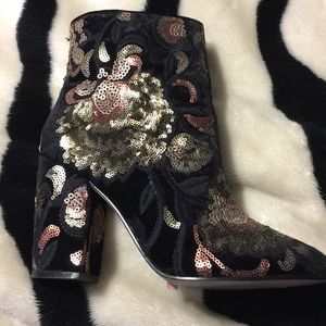 Aldo sequin boots